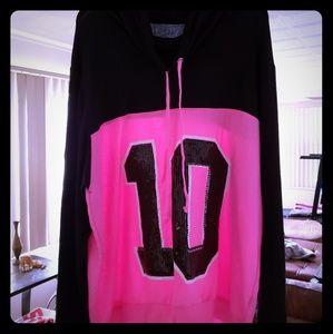 NOT FOR SALE. Pink & black with sequins NOT FOR SALE